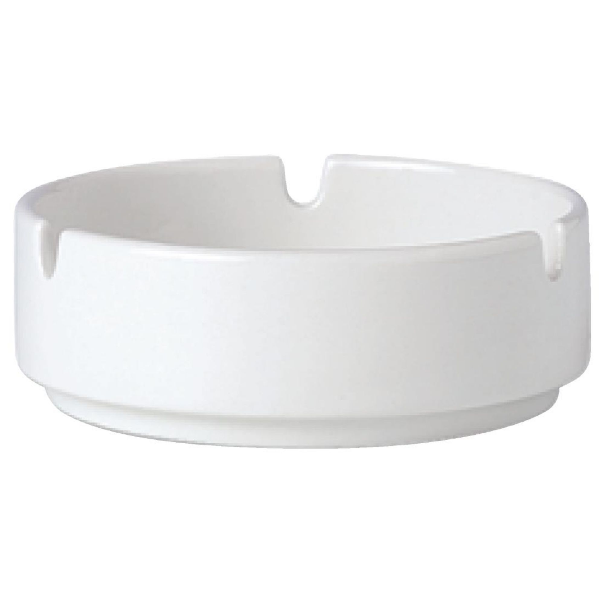 Picture of Steelite Simplicity White Stacking Ashtrays 102.5mm (12 Pack)