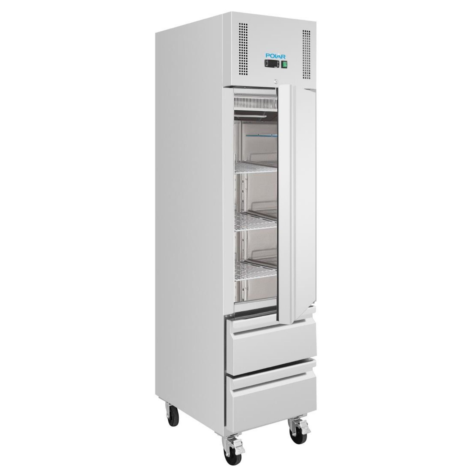 Picture of Polar G-Series Single Door and 2 Drawer Slimline GN Cabinet Freezer 180Ltr