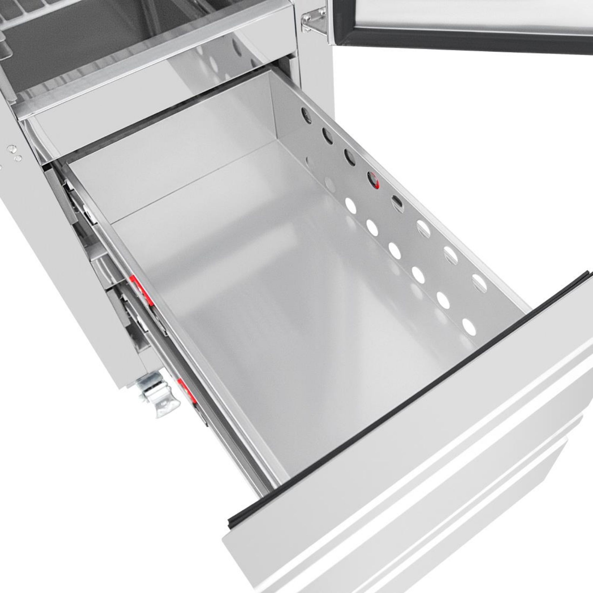 Picture of Polar G-Series Single Door and 2 Drawer Slimline GN Cabinet Freezer 180Ltr