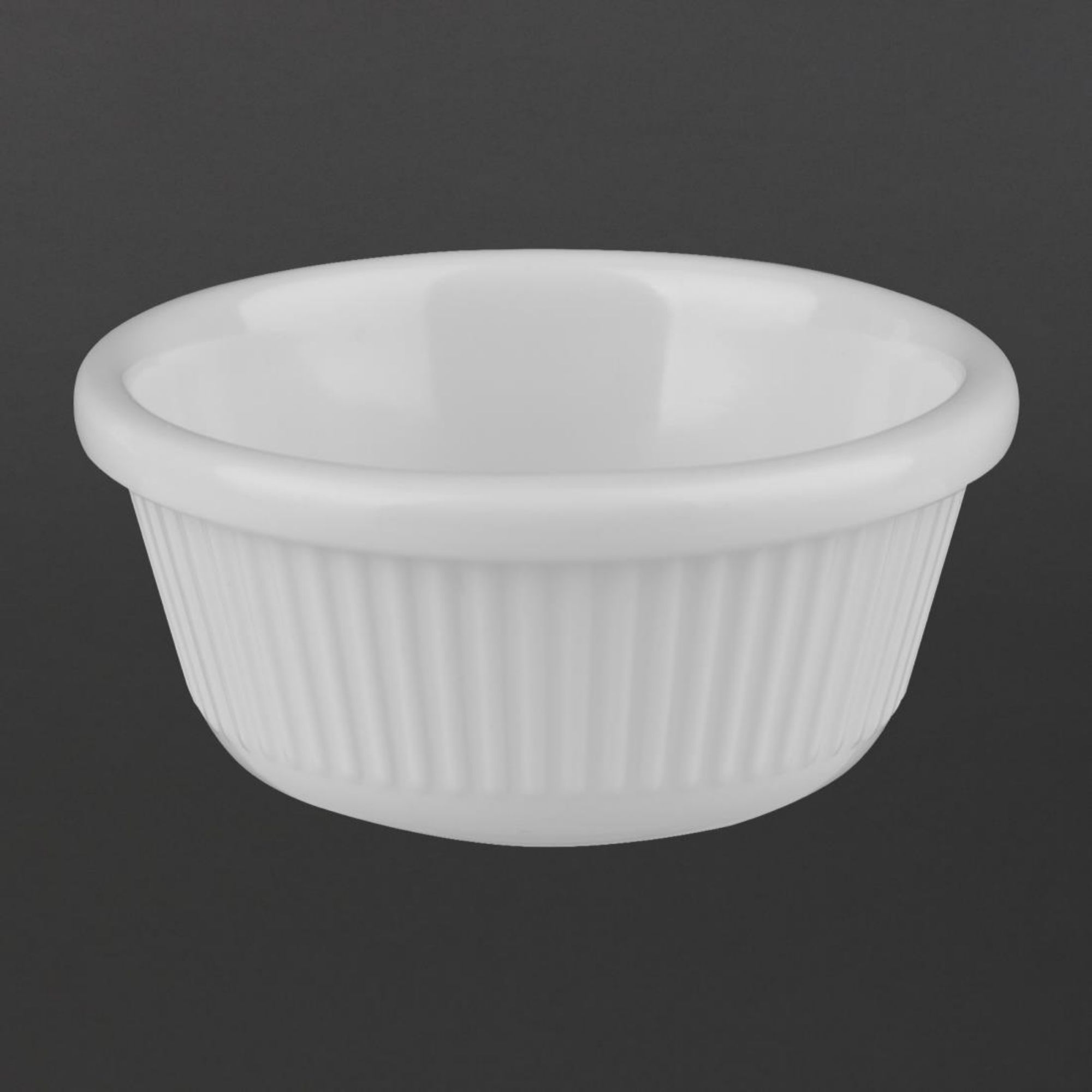 Picture of Olympia Kristallon Melamine Fluted Ramekins 57mm (12 Pack)