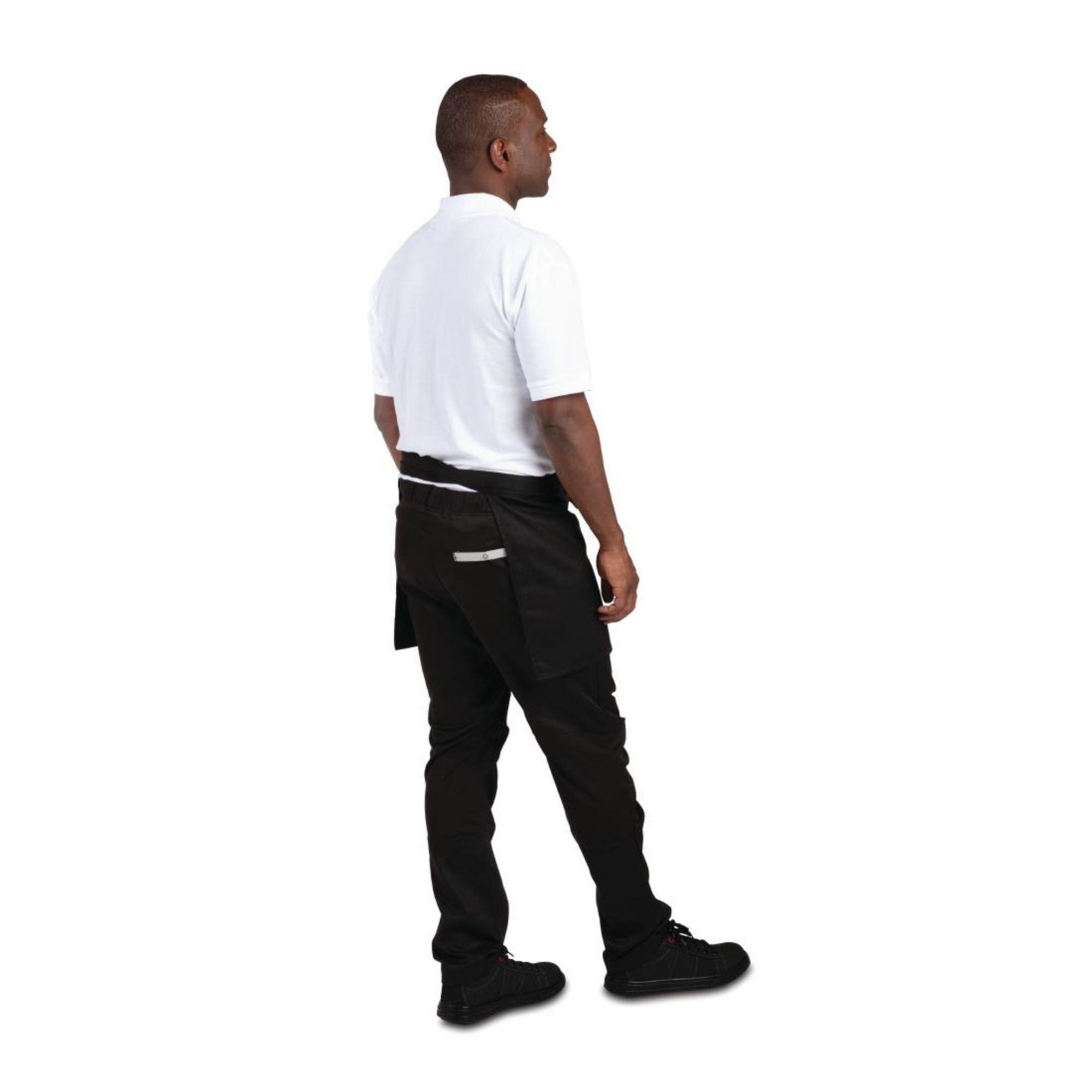 Picture of Whites Waist Aprons Black (5 Pack)