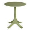 Picture of Bolero Verona 700mm Round Cafe Table - Olive Green