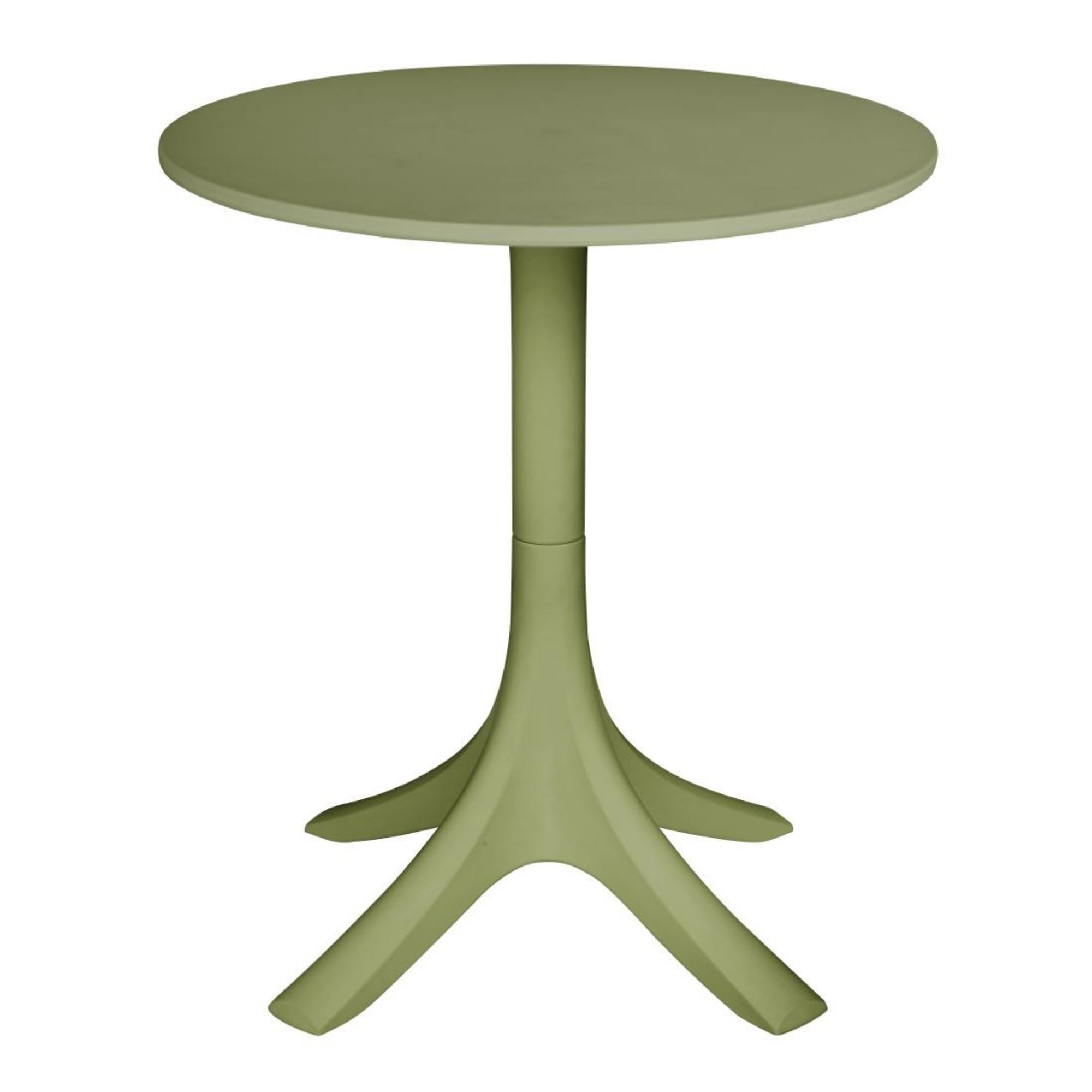 Picture of Bolero Verona 700mm Round Cafe Table - Olive Green