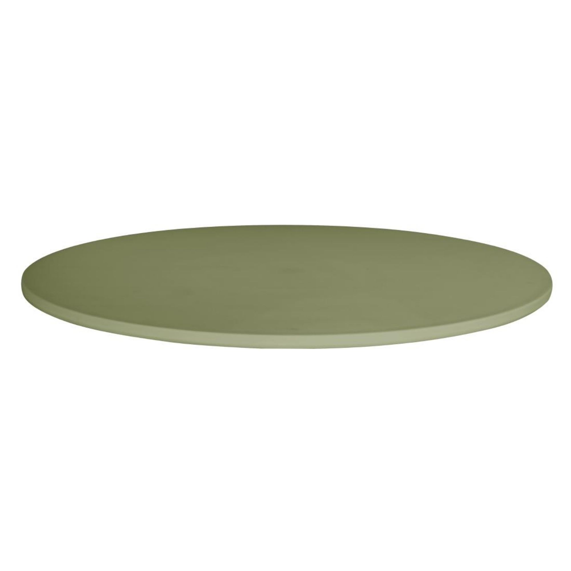 Picture of Bolero Verona 700mm Round Cafe Table - Olive Green