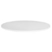 Picture of Bolero Mateo 600mm Round Cafe Table - White