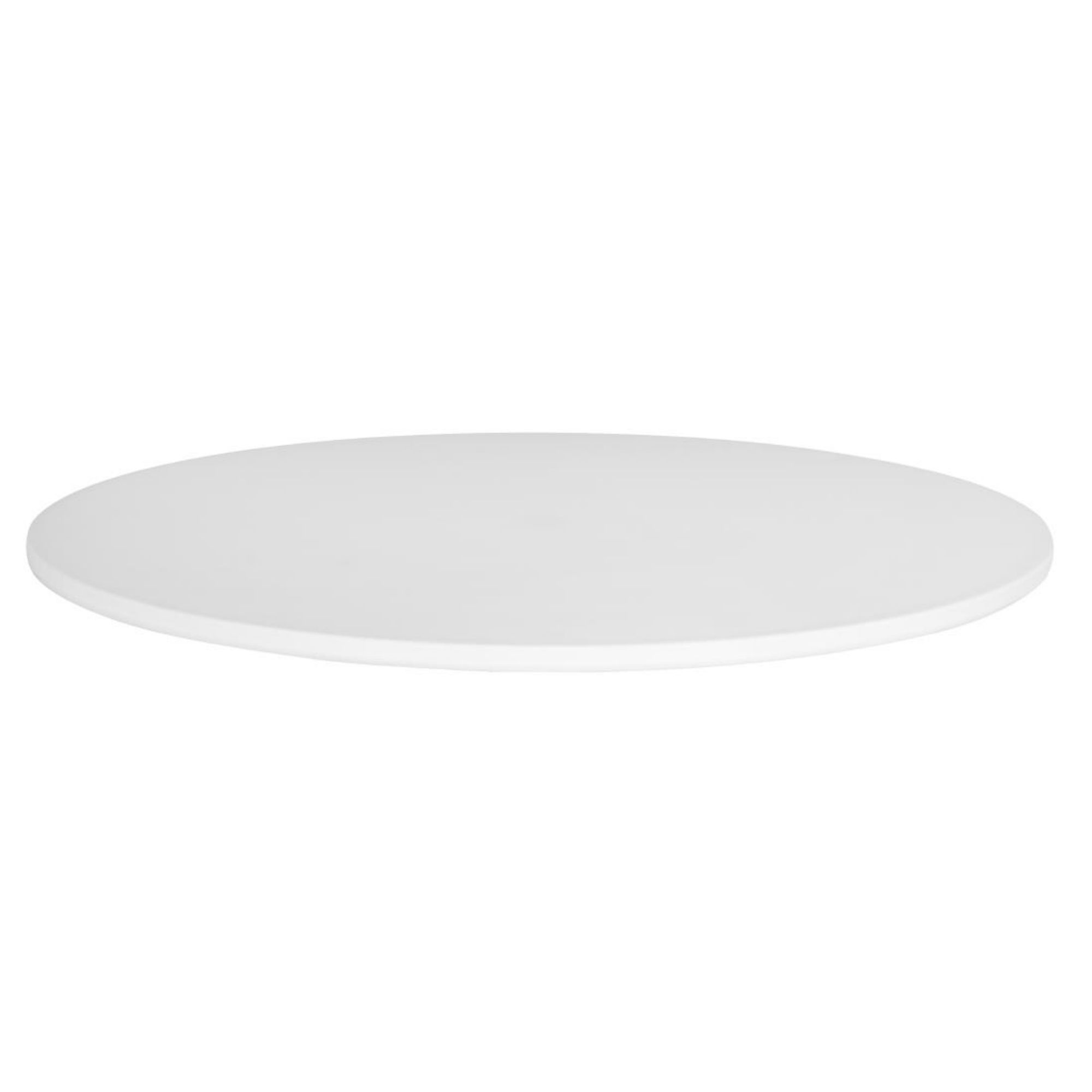 Picture of Bolero Mateo 600mm Round Cafe Table - White