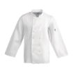 Picture of Whites Vegas Unisex Chef Jackets Long Sleeve White S (5 Pack)