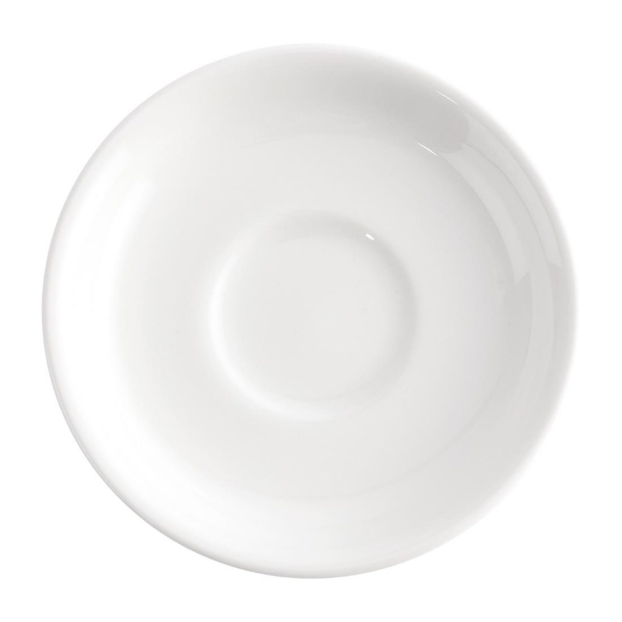 Picture of Churchill Plain Whiteware Saucers 114mm (24 Pack)