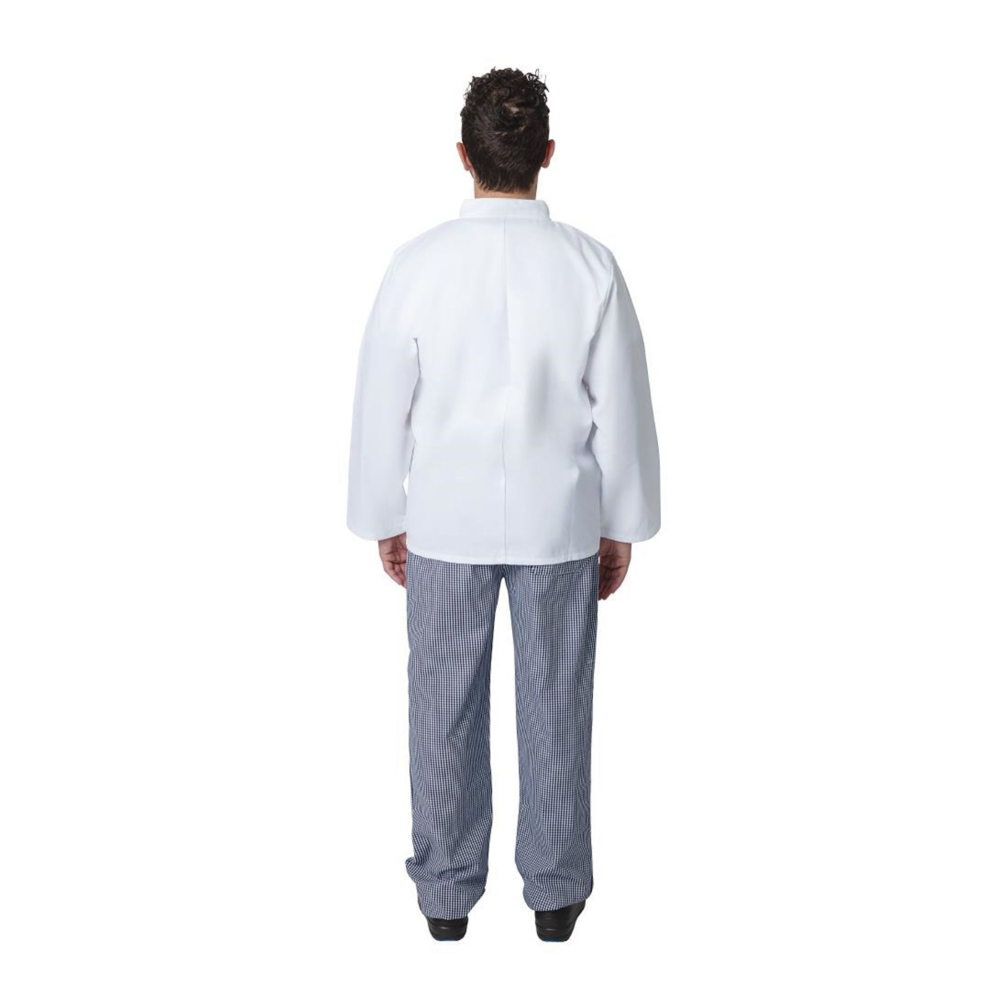 Picture of Whites Vegas Unisex Chef Jackets Long Sleeve White M (5 Pack)