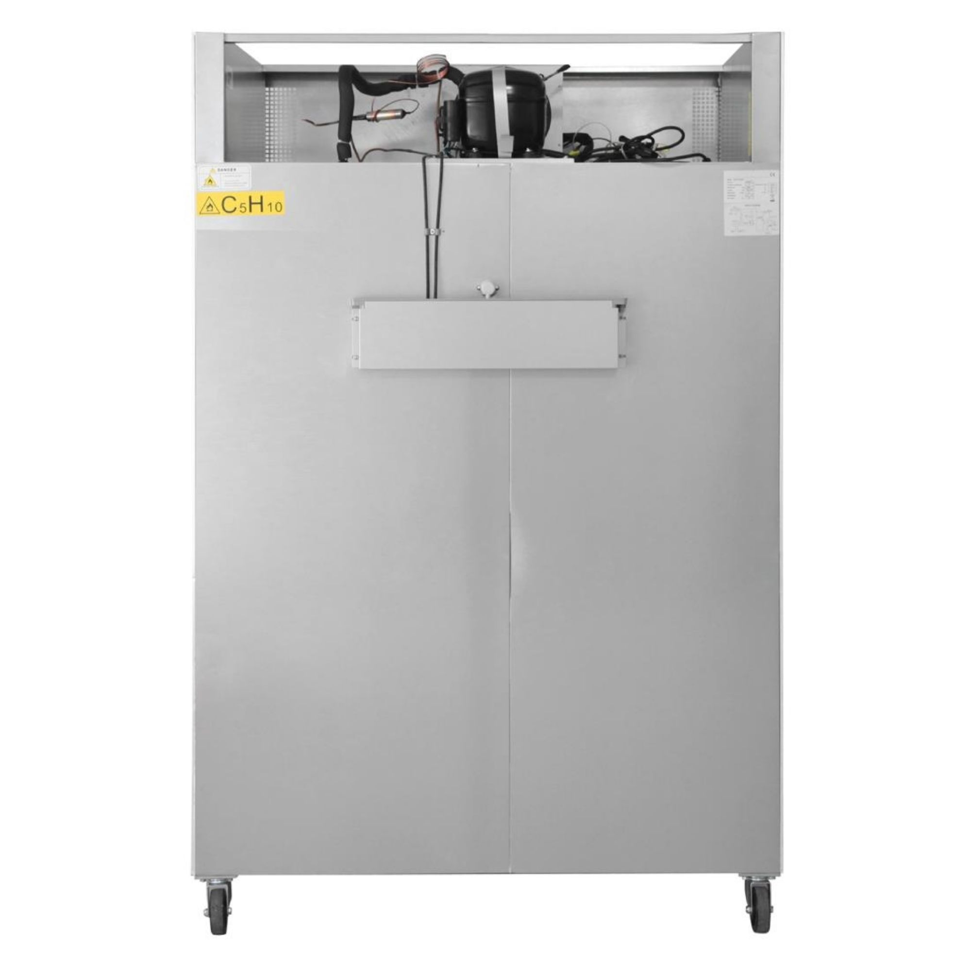 Picture of Polar G-Series Upright Double Door Freezer White 1152Ltr