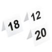 Picture of Plastic Table Numbers 11-20