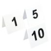 Picture of Plastic Table Numbers 1-10