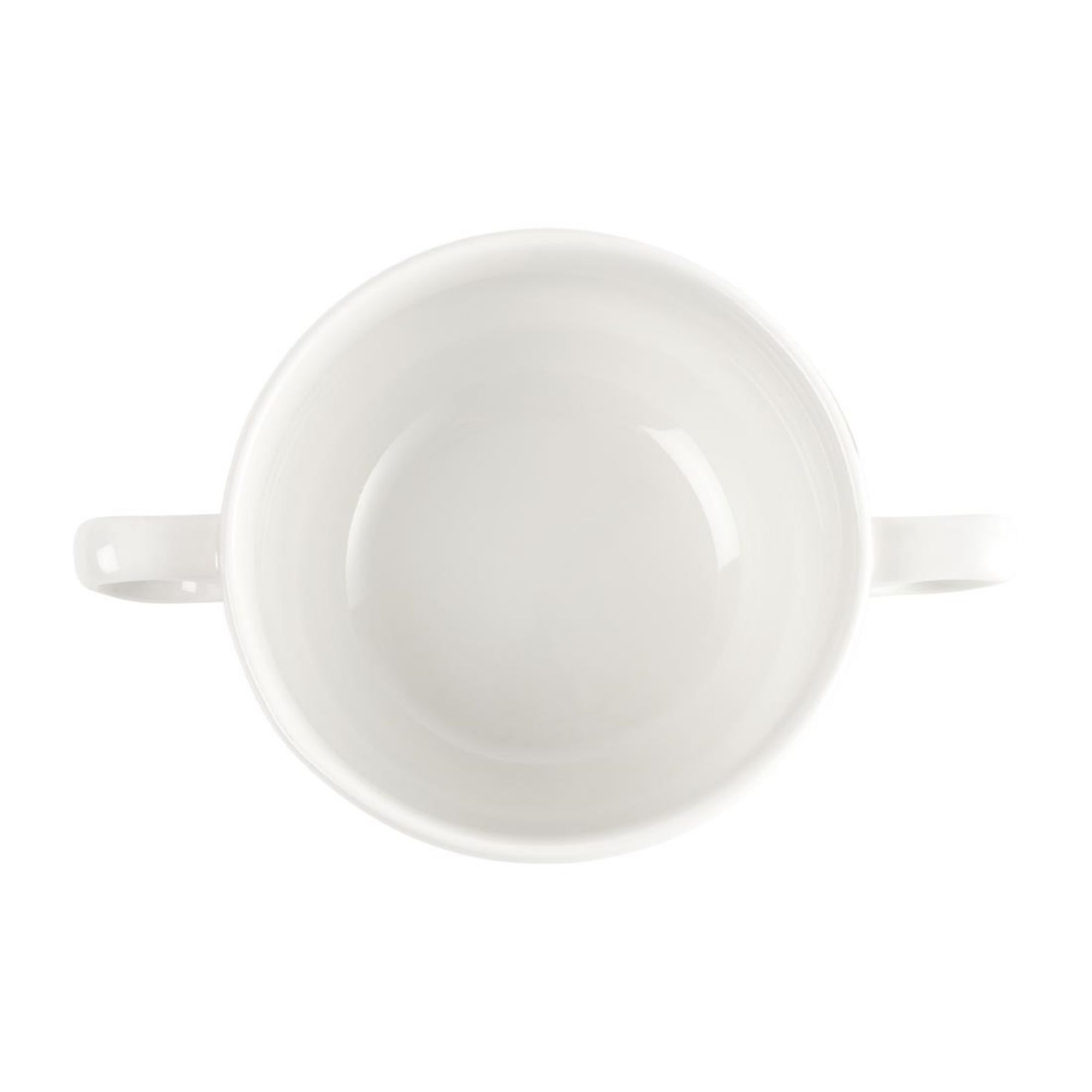 Picture of Churchill Whiteware Handled Soup Bowls 398ml (24 Pack)