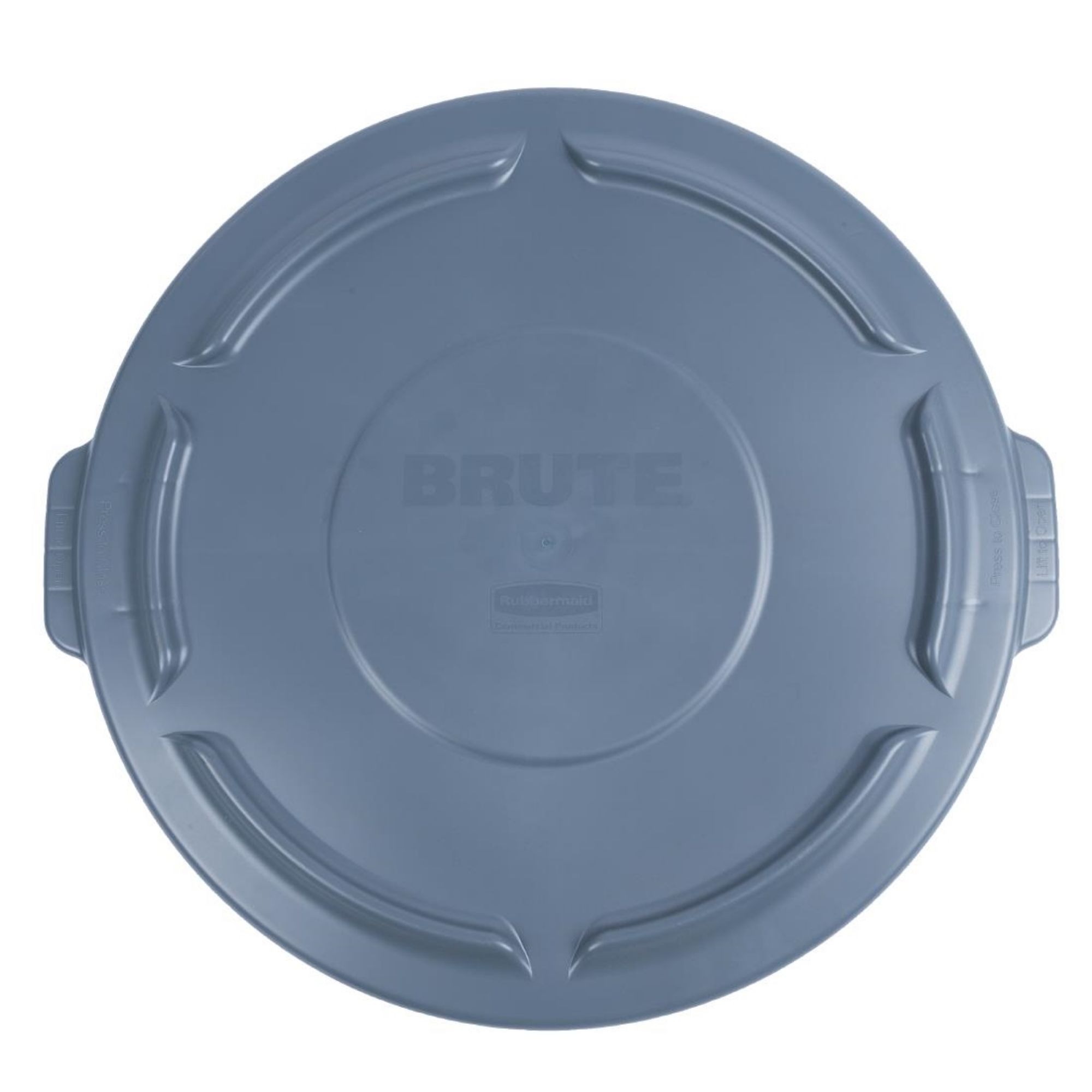 Picture of Rubbermaid BRUTE Snap On Lid Grey 121Ltr