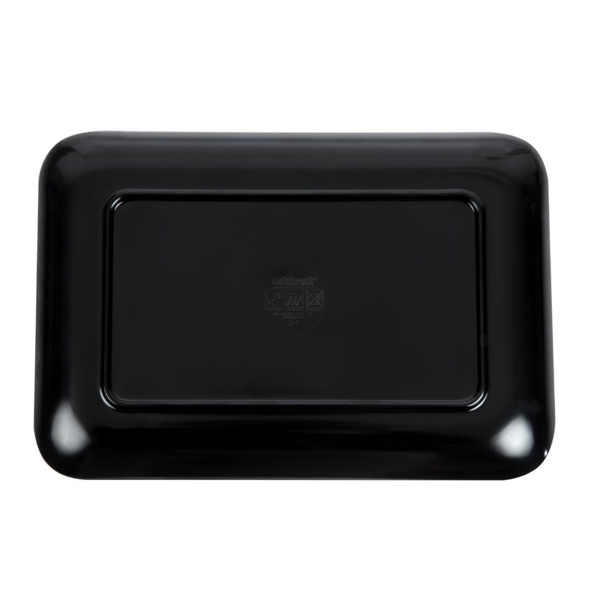 Picture of Dalebrook Melamine Small Rectangular Platter Black 240 x 160mm