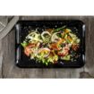 Picture of Dalebrook Melamine Small Rectangular Platter Black 240 x 160mm