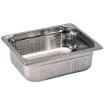 Picture of Matfer Bourgeat Stainless Steel Perforated 1/2 Gastronorm Tray 100mm