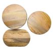 Picture of Olympia Mango Wood Round Display Stand with Legs 300x40mm