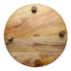 Picture of Olympia Mango Wood Round Display Stand with Legs 300x40mm