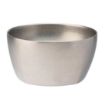 Picture of Utopia Artemis Double Walled Bowls Rumbled Steel 110mm (6 Pack)