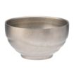 Picture of Utopia Artemis Double Walled Bowls Rumbled Steel 120mm (6 Pack)