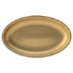 Picture of Utopia Artemis Oval Platters Rumbled Gold 300x180mm (6 Pack)