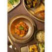 Picture of Utopia Artemis Double Walled Bowls Rumbled Gold 180mm (6 Pack)
