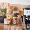 Picture of Luminarc Pure Jars & Wood Lids 500ml (6 Pack)