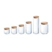 Picture of Luminarc Pure Jars & Wood Lids 500ml (6 Pack)