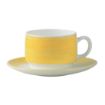 Picture of Arcoroc Brush Saucers Yellow 140mm (48 Pack)