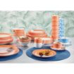 Picture of Arcoroc Brush Saucers Orange 140mm (48 Pack)