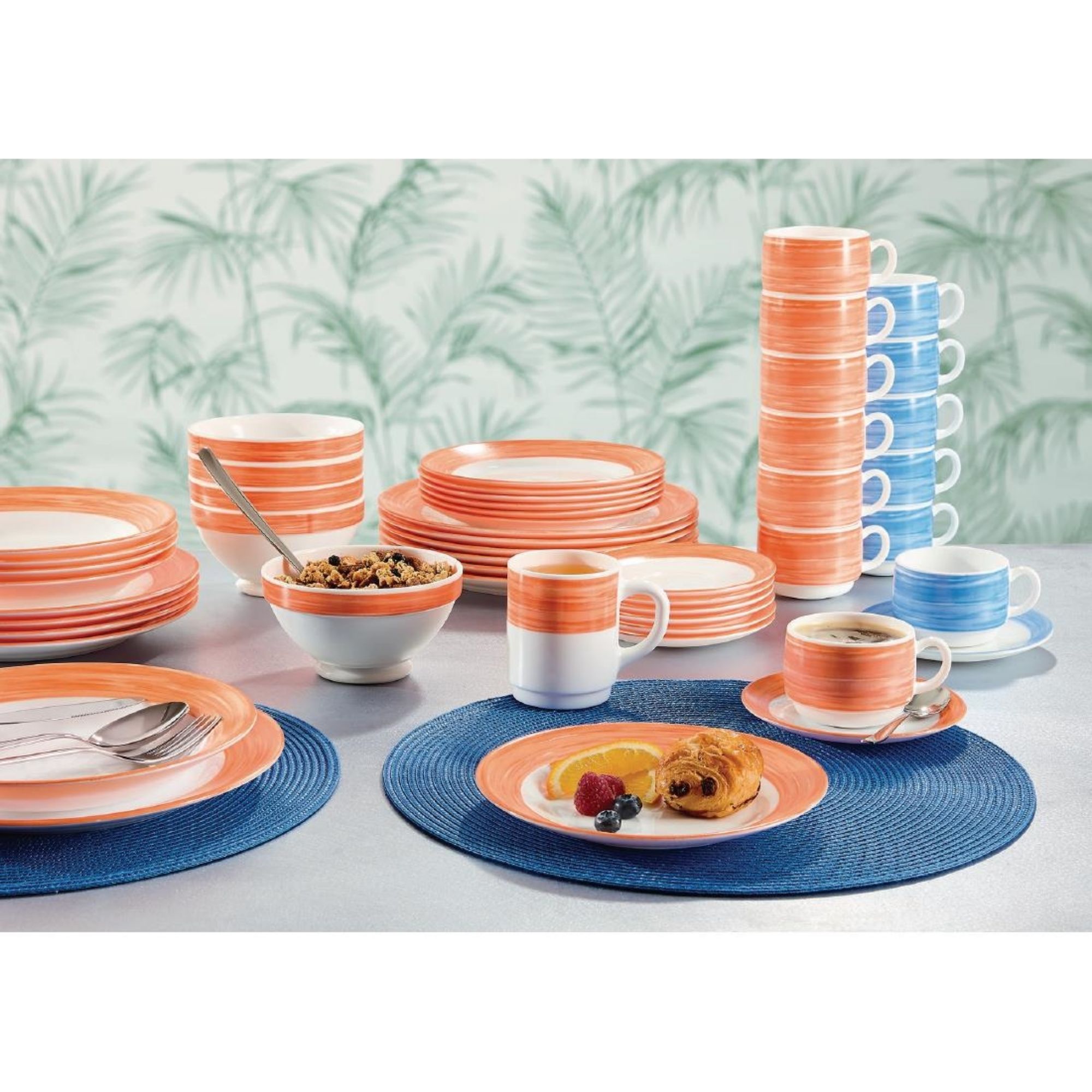 Picture of Arcoroc Brush Saucers Orange 140mm (48 Pack)