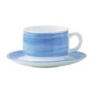 Picture of Arcoroc Brush Saucers Blue 140mm (48 Pack)