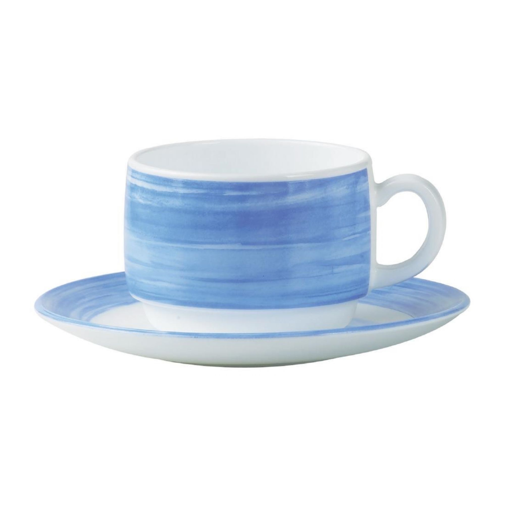 Picture of Arcoroc Brush Saucers Blue 140mm (48 Pack)