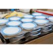 Picture of Arcoroc Brush Rim Bowls Blue 120mm (36 Pack)