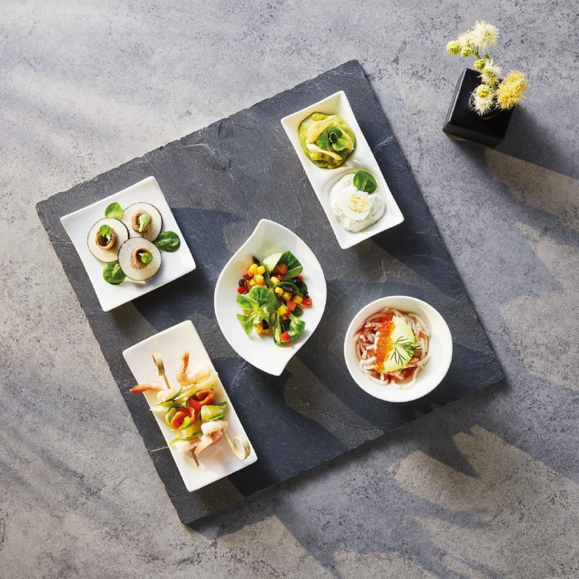 Picture of Arcoroc Appetizer Small Bowls White 100mm (24 Pack)