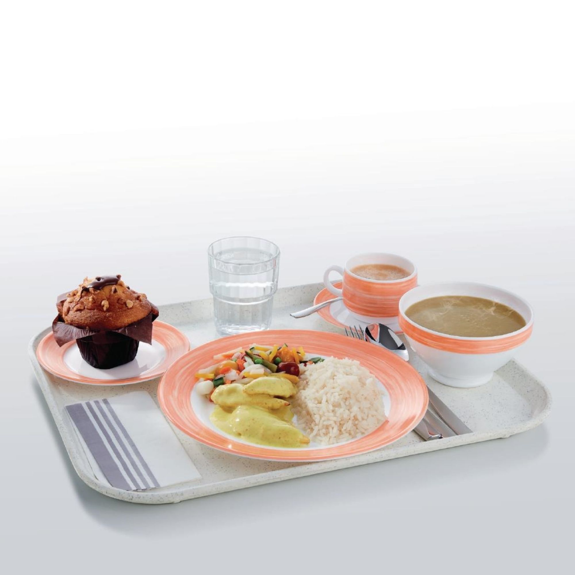 Picture of Arcoroc Brush Bowls Orange 120mm (36 Pack)
