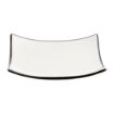 Picture of Arcoroc Appetizer Square Small Bowls Black Line 95mm (24 Pack)