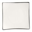 Picture of Arcoroc Appetizer Square Small Bowls Black Line 95mm (24 Pack)