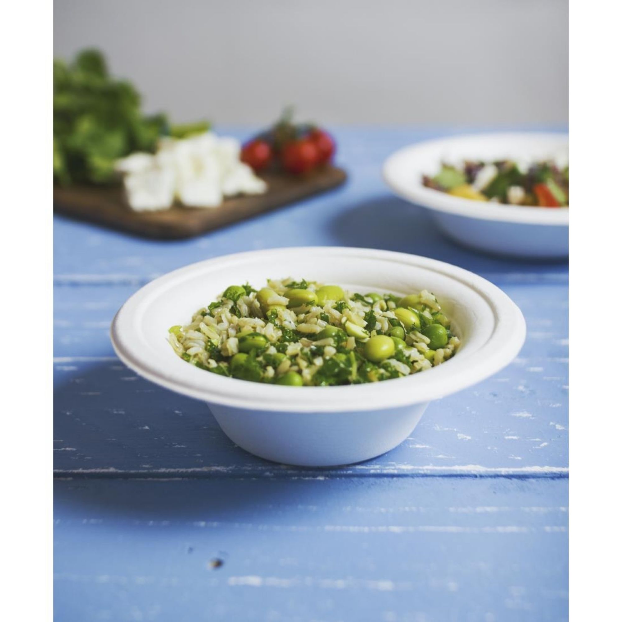 Picture of Vegware Nourish Moulded Fibre Tall Bowls 340ml (500 Pack)
