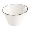 Picture of Arcoroc Appetizer Ludico Bowls Black Line 95mm (24 Pack)