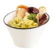 Picture of Arcoroc Appetizer Ludico Bowls Black Line 95mm (24 Pack)