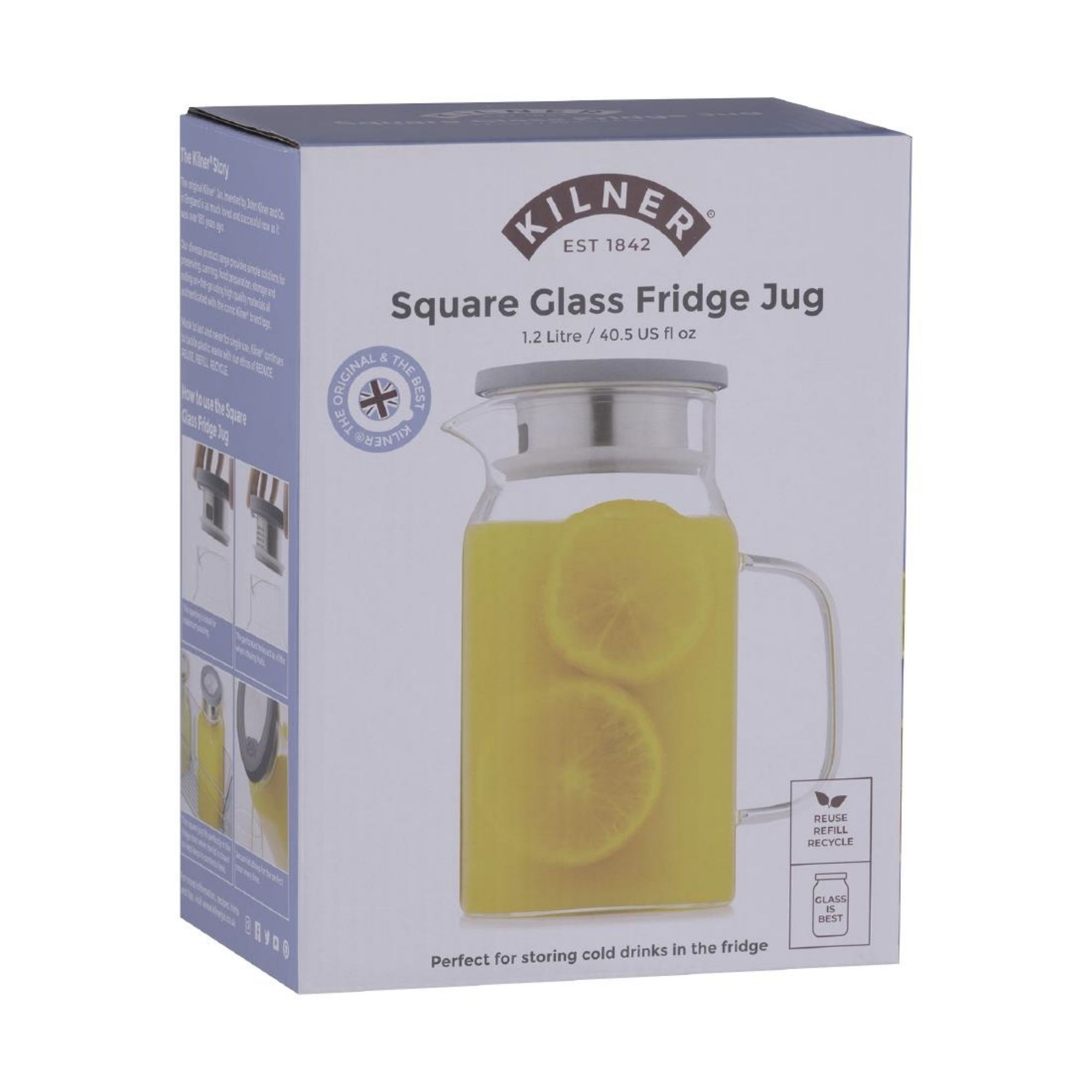 Picture of Kilner Fresh Store Jug 1.2Ltr