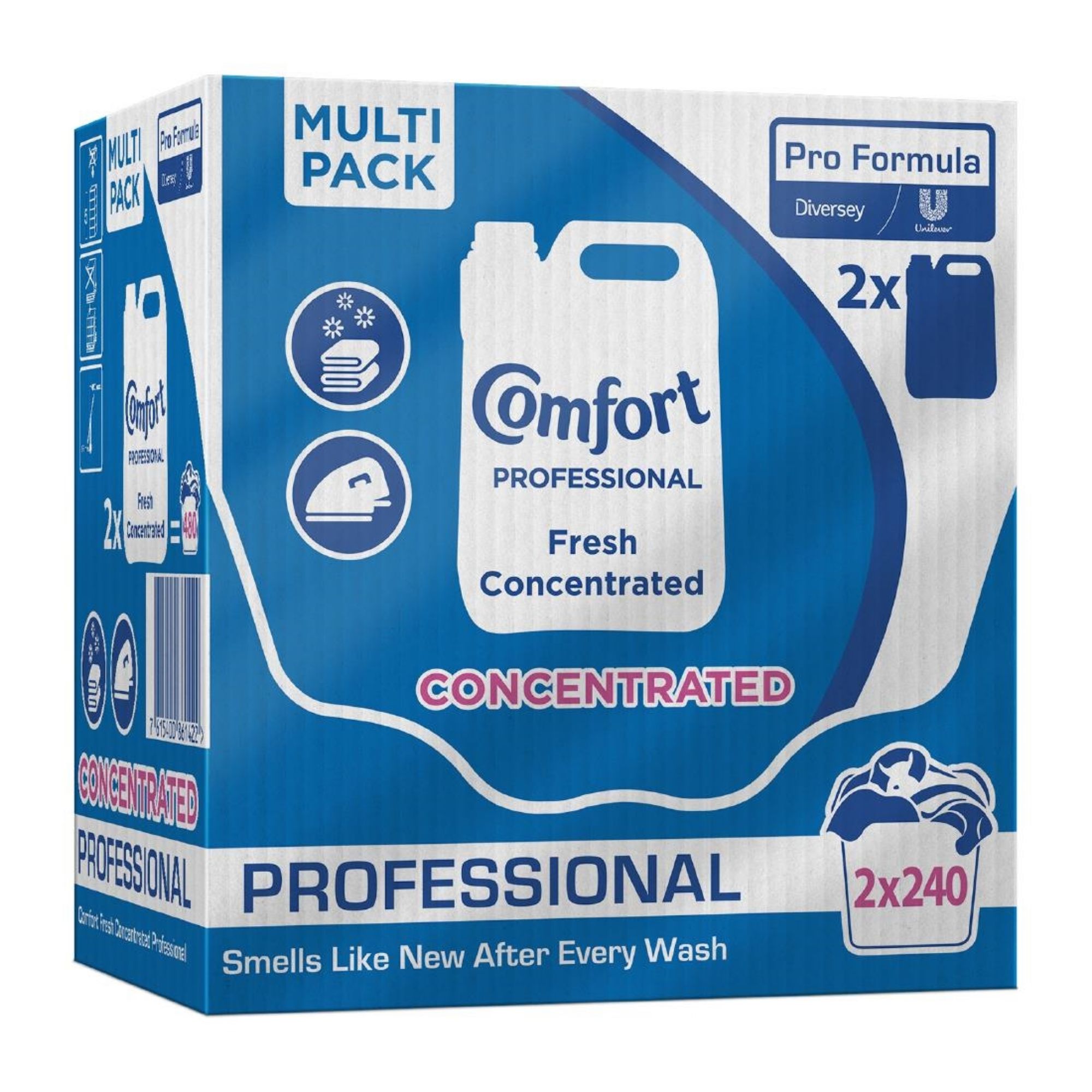 Picture of Comfort Pro-Formula Concentrated Fabric Softener Fresh 4.8Ltr (2 Pack)