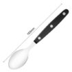 Picture of Olympia Taverna Teaspoons with Black Handles (12 Pack)
