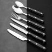 Picture of Olympia Taverna Table Knives with Black Handles (12 Pack)