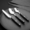 Picture of Olympia Taverna Table Knives with Black Handles (12 Pack)