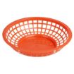 Picture of Olympia Kristallon PP Food Baskets Round Red 200x50mm (6 Pack)