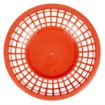 Picture of Olympia Kristallon PP Food Baskets Round Red 200x50mm (6 Pack)