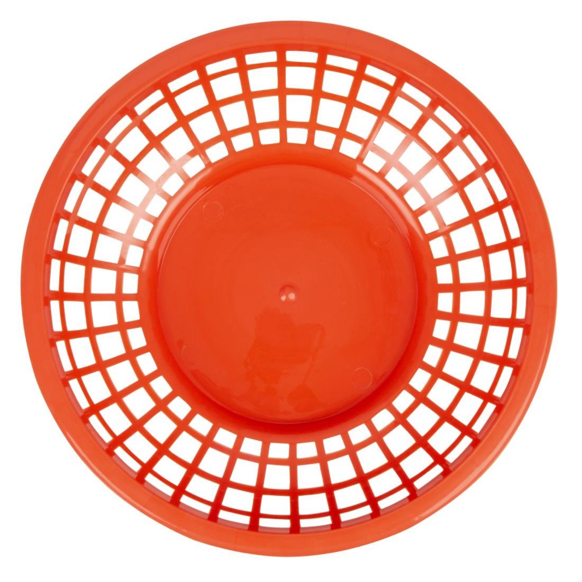 Picture of Olympia Kristallon PP Food Baskets Round Red 200x50mm (6 Pack)